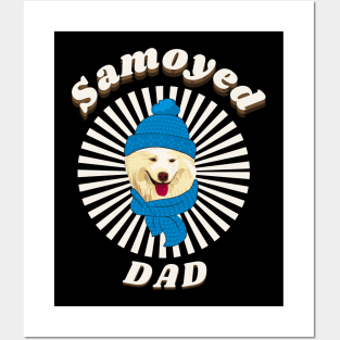 Samoyed dad Posters and Art